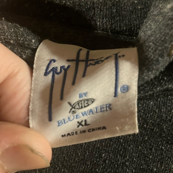 Guy Harvey Hoodie afco designed pullover sweater shirt fishing brand size xl - Picture 5 of 10